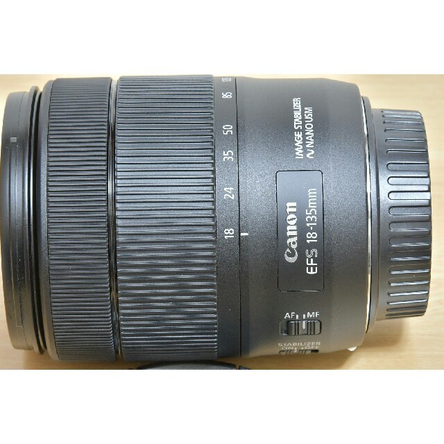 ンズフード⒔ Canon - Canon 18-135 F3.5-5.6 IS USMの通販 by l's shop｜キヤノンならラクマ レンズキッ