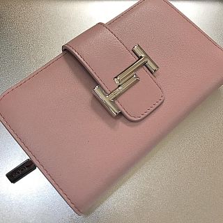 トッズ(TOD'S)のTOD’Ｓ トッズ 財布 ピンク 箱付き 人気のくすみピンク 新品 美品(財布)