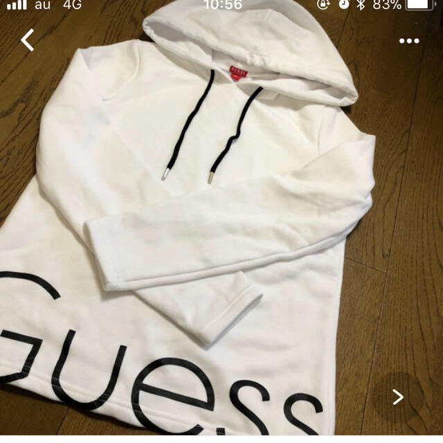 GUESS GUESS フードつきパーカーの通販 by m's shop｜ゲスならラクマ