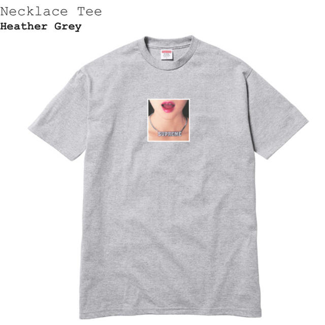 supreme  ネックレスtee  18ss