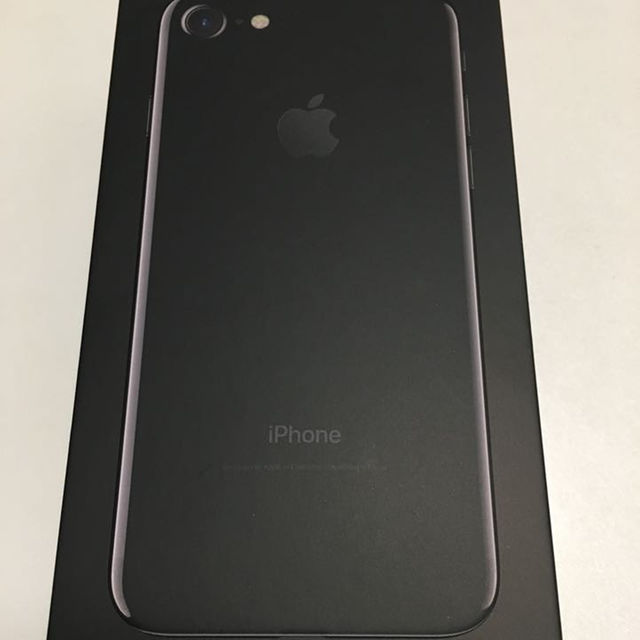 iPhone7 256GB ジェットブラック 未使用新品