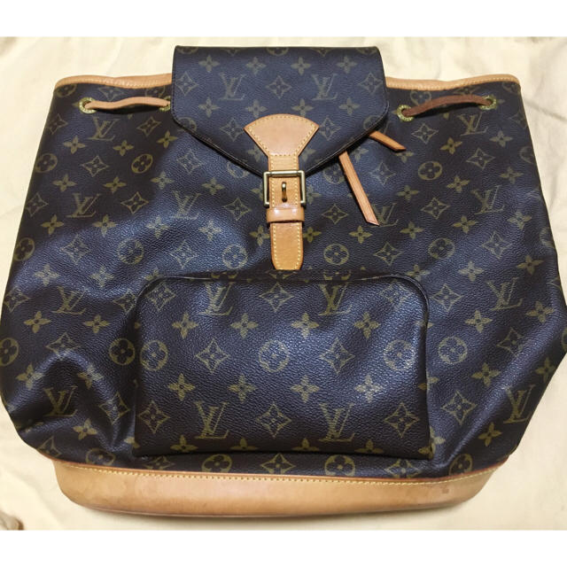 【日本産】 LOUIS リュック モンスリGM ルイヴィトン - VUITTON リュック/バックパック