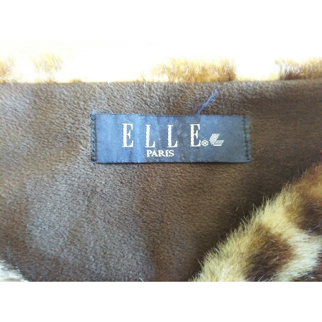 ELLE(エル)の【 ELLE 】 マフラー　レオパード レディースのファッション小物(マフラー/ショール)の商品写真