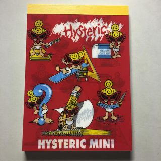 ヒステリックミニ(HYSTERIC MINI)のヒステリックミニ メモ帳 シールもついてます 未使用新品(ノート/メモ帳/ふせん)