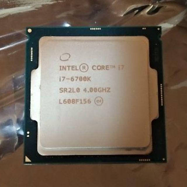 （専用）Intel CPU Core i7-6700K 4GHzのサムネイル