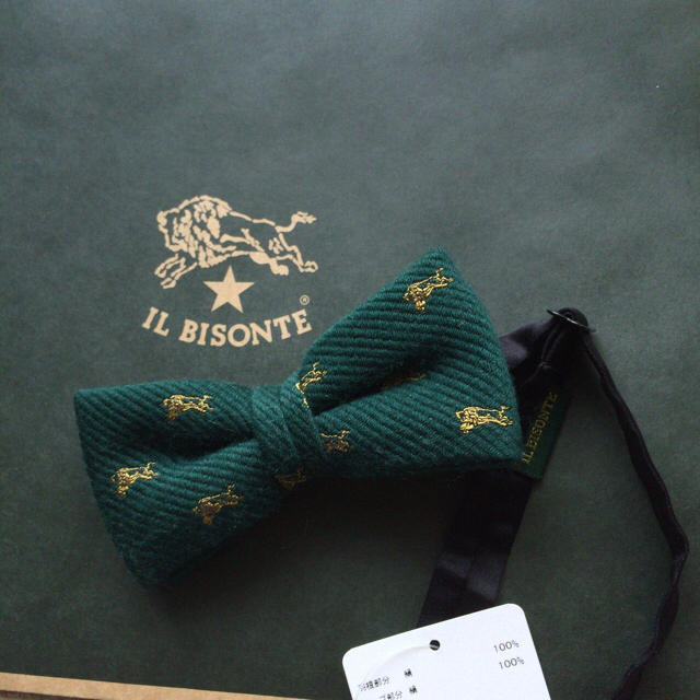 IL BISONTE(イルビゾンテ)の新品・大人気完売 イルビゾンテ 蝶ネクタイ メンズのファッション小物(ネクタイ)の商品写真