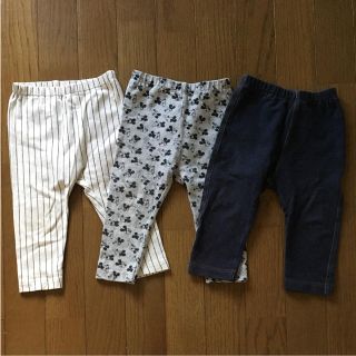 ユニクロ(UNIQLO)のユニクロ レギンス 80 3枚セット(パンツ)