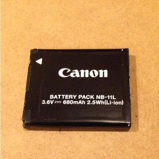 キヤノン(Canon)の◆送料込 CANON カメラ バッテリー NB-11L 中古 キャノン(バッテリー/充電器)