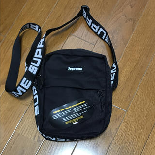 シュプリーム(Supreme)のsupreme shoulder bag black(ショルダーバッグ)
