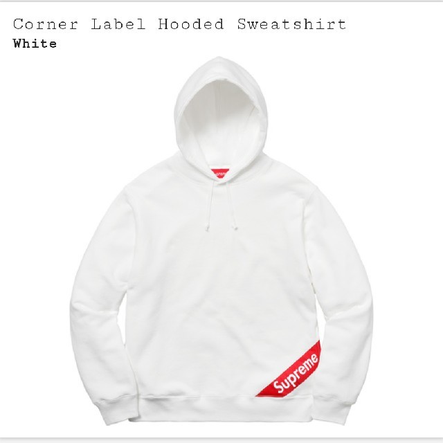 XL　Coner Label Hooded Sweatshirt