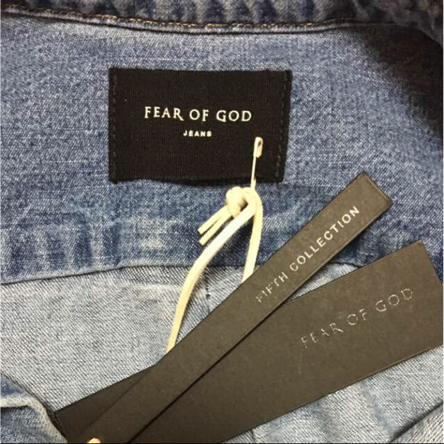 FEAR OF GOD(フィアオブゴッド)のfearofgod 5thCollection デニムシャツ 新品 メンズのトップス(シャツ)の商品写真