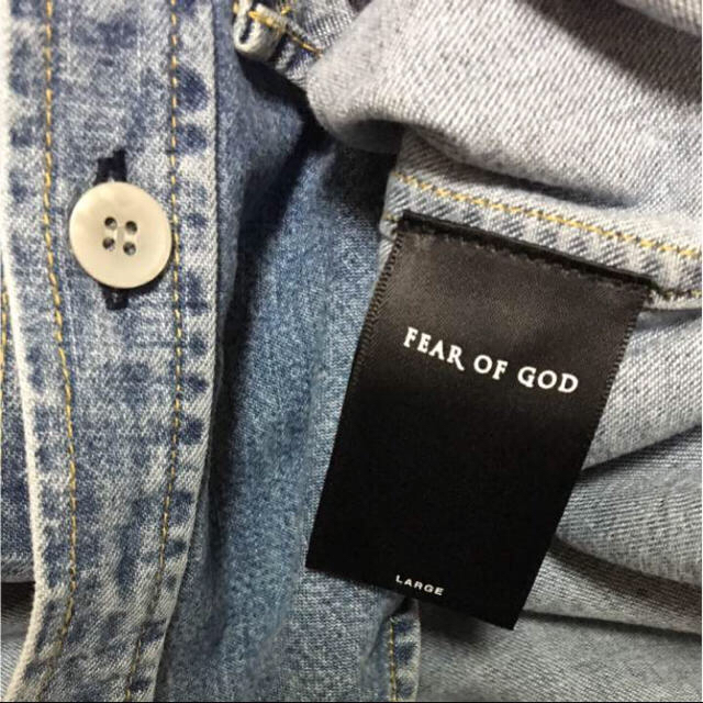 FEAR OF GOD(フィアオブゴッド)のfearofgod 5thCollection デニムシャツ 新品 メンズのトップス(シャツ)の商品写真