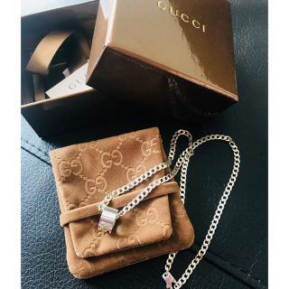 グッチ(Gucci)のGUCCI グッチ Gリングネックレス(ネックレス)