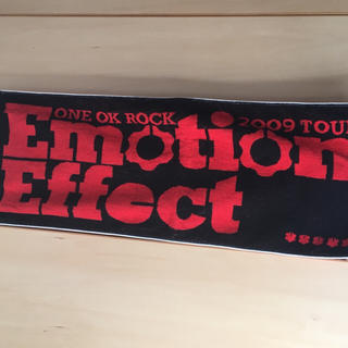 ワンオクロック(ONE OK ROCK)のONE OK ROCK Emotion Effect Tour ライブタオル(ミュージシャン)
