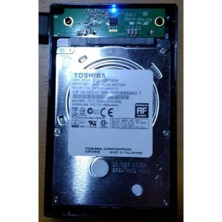 トウシバ(東芝)の東芝 2.5インチ 500MB 5400rpm HDD MQ01ABF050H(PCパーツ)