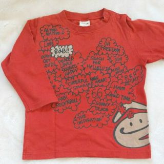 エーアーベー(e.a.B)のeab☆bebe☆赤長袖Ｔシャツ☆ロンＴ☆80(Ｔシャツ)