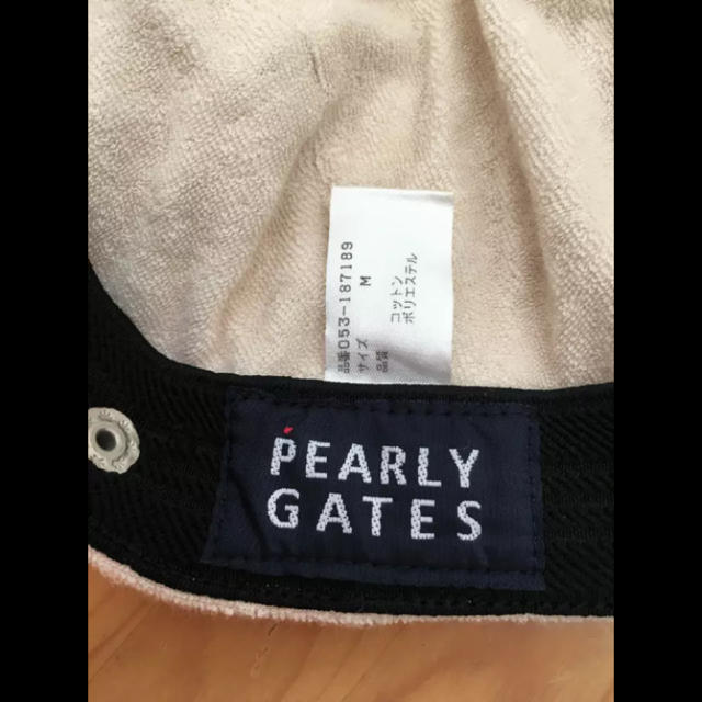 PEARLY GATES(パーリーゲイツ)のパーリーゲイツ、ハンチング レディースの帽子(ハンチング/ベレー帽)の商品写真