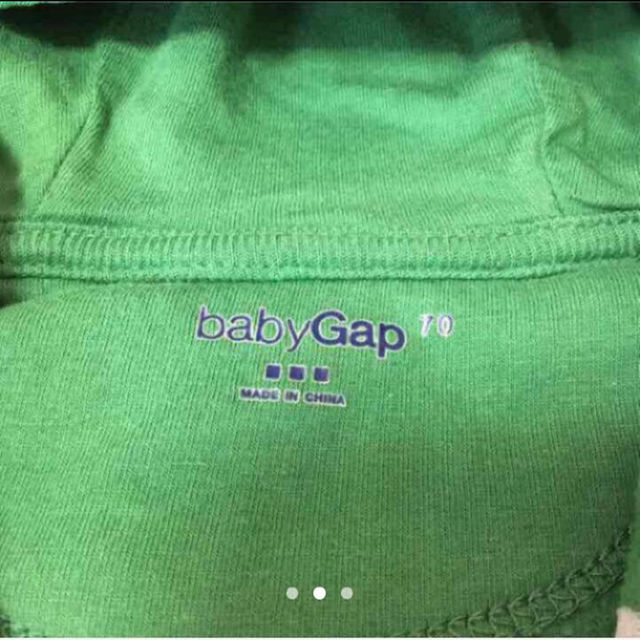 babyGAP(ベビーギャップ)のbabygap  フリースカバーオール 70 キッズ/ベビー/マタニティのベビー服(~85cm)(カバーオール)の商品写真