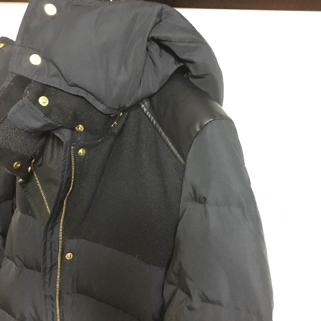 ZARA(ザラ)のZARA ダウンジャケット フード付き ブラック レディースのジャケット/アウター(ダウンコート)の商品写真