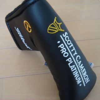 スコッティキャメロン(Scotty Cameron)の☆ サークルT  ヘッドカバー BLACK スコッティキャメロン ☆(その他)