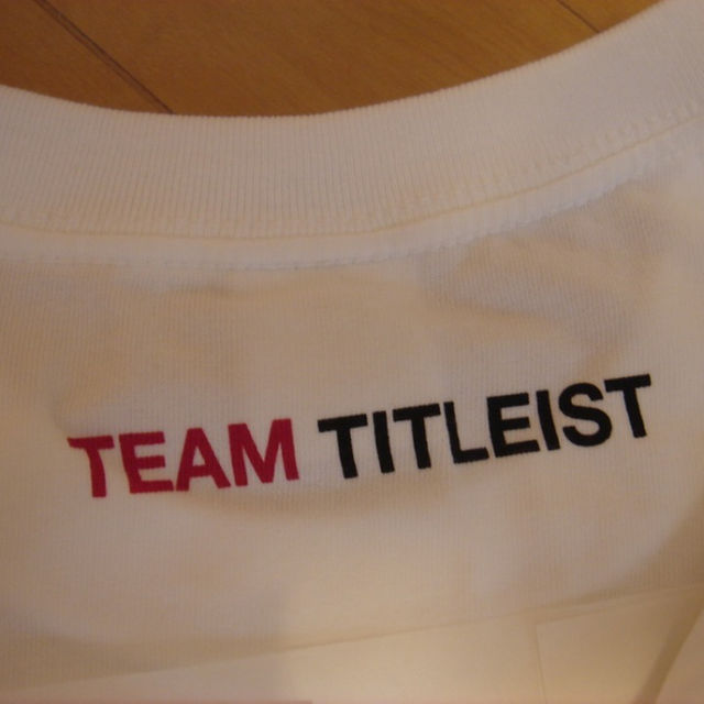 Titleist(タイトリスト)の☆ 非売品 TEAM TITLEIST Tシャツ Mサイズ タイトリスト ☆ スポーツ/アウトドアのゴルフ(ウエア)の商品写真