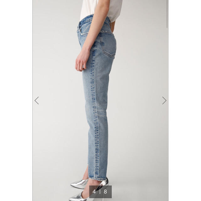 moussy(マウジー)の新品未使用 moussy  MVS SKINNY 24インチ ライトブルー レディースのパンツ(デニム/ジーンズ)の商品写真