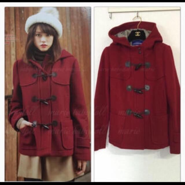 BURBERRY BLUE LABEL - バーバリーブルーレーベル ダッフルコートの