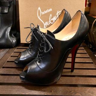 クリスチャンルブタン(Christian Louboutin)の姉さま専用  クリスチャン ルブタン  レースアップヒール 38(ハイヒール/パンプス)