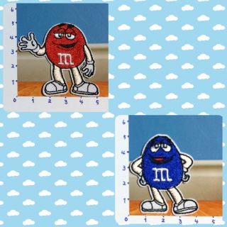 アイロンワッペン/m&ms チョコレート 2点(その他)