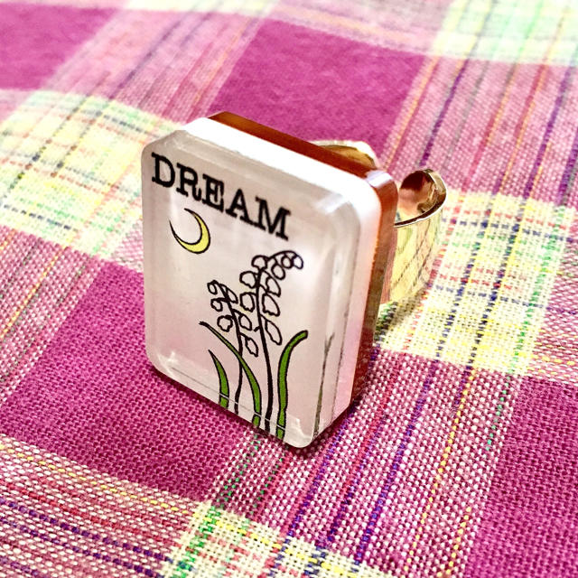 WALL(ウォール)のhigh-me リング 麻雀牌 DREAM レディースのアクセサリー(リング(指輪))の商品写真