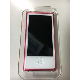 アップル(Apple)のiPod nano 7世代 PINK(ポータブルプレーヤー)