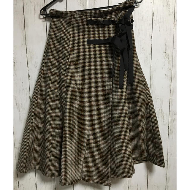 merlot(メルロー)のラップスカート レディースのスカート(その他)の商品写真