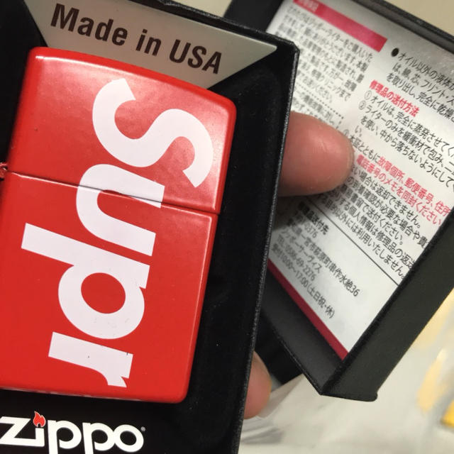 Supreme(シュプリーム)のSupreme Logo Zippo メンズのファッション小物(タバコグッズ)の商品写真