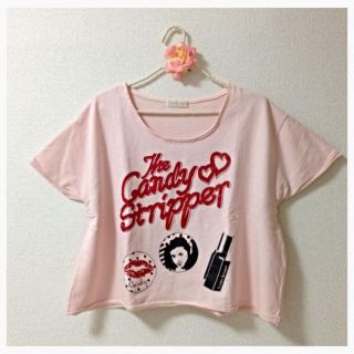 キャンディーストリッパー(Candy Stripper)のCS＊スウェットTシャツ(トレーナー/スウェット)