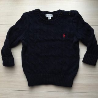 ポロラルフローレン(POLO RALPH LAUREN)の【美品】ラルフローレン80cmセーター(ニット/セーター)