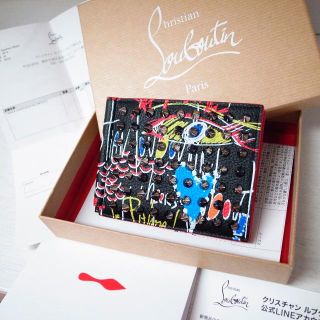 クリスチャンルブタン(Christian Louboutin)の新作未使用♡ルブタン　札入れ　マネークリップ　スタッズ　バッグ　財布　靴(折り財布)