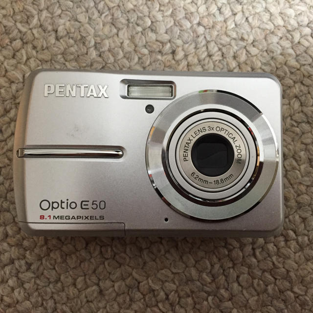 PENTAX(ペンタックス)のPENTAX デジカメ  オプティオ  OPTIO E50 スマホ/家電/カメラのカメラ(コンパクトデジタルカメラ)の商品写真