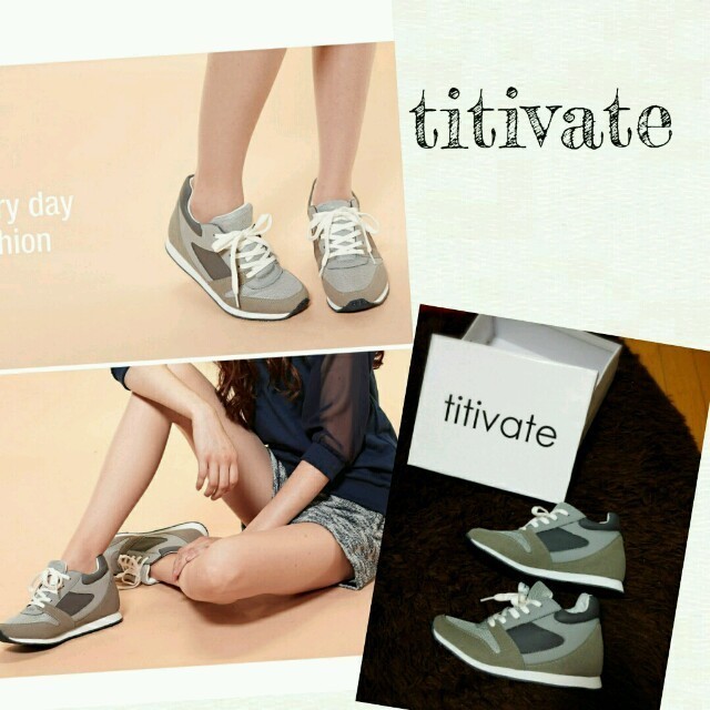 titivate(ティティベイト)のtitivate ♡ mi*様お取り置き レディースの靴/シューズ(スニーカー)の商品写真