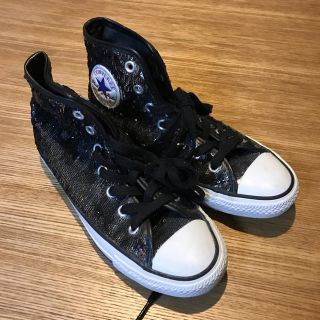 コンバース(CONVERSE)のコンバース  シルバー24.5㎝(スニーカー)