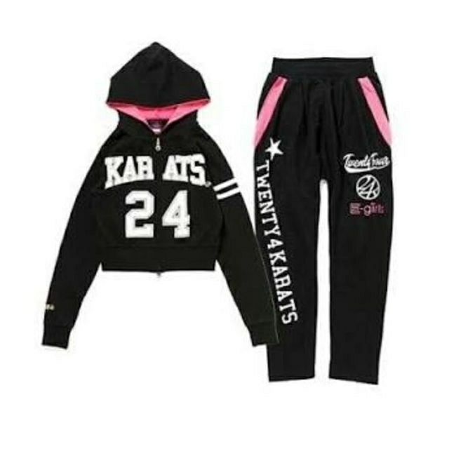 E-girls ジャージ  ショートTシャツセット Mサイズ  24karats