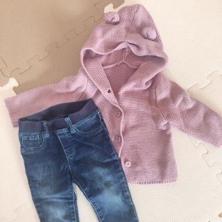 ベビーギャップ(babyGAP)の子供服セット販売(カーディガン)