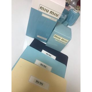 ミュウミュウ(miumiu)のmiumiuノート3冊セット❤️ノベルティ(ノベルティグッズ)