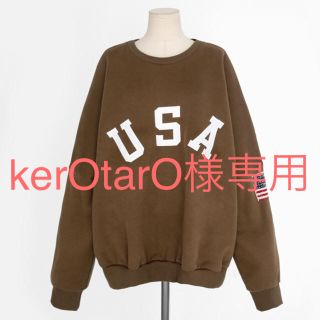 ディーホリック(dholic)のkerOtarO様専用！新品未使用 ディーホリックUSAトレーナー！(トレーナー/スウェット)