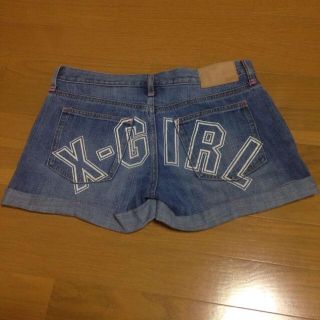 エックスガール(X-girl)のX-girlロゴショーパン(ショートパンツ)