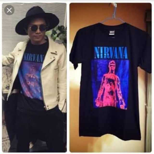 Supreme(シュプリーム)のNIRVANAニルバーナTシャツ三代目JSB登坂広臣着用 メンズのトップス(その他)の商品写真