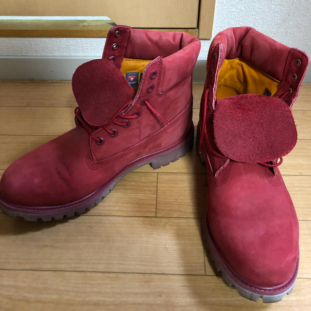 Timberland(ティンバーランド)のティンバーランド ブーツ レッド 赤 メンズの靴/シューズ(ブーツ)の商品写真