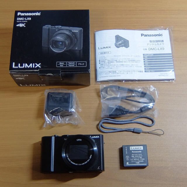 Panasonic(パナソニック)のPanasonic  LUMIX DMC-LX9 液晶保護フィルム付き 美品 スマホ/家電/カメラのカメラ(コンパクトデジタルカメラ)の商品写真