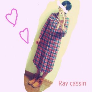 レイカズン(RayCassin)のRay cassin＊マキシシャツワンピ(ロングワンピース/マキシワンピース)