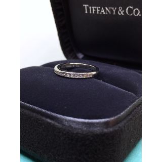 ティファニー(Tiffany & Co.)の3%offsale プラチナ ハーフエタニティ チャネルセッティングリング (リング(指輪))