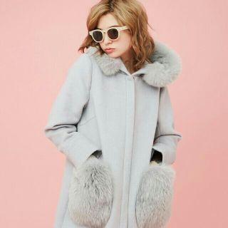 ダズリン(dazzlin)の【新品】dazzlin♡Foxファーコート(毛皮/ファーコート)